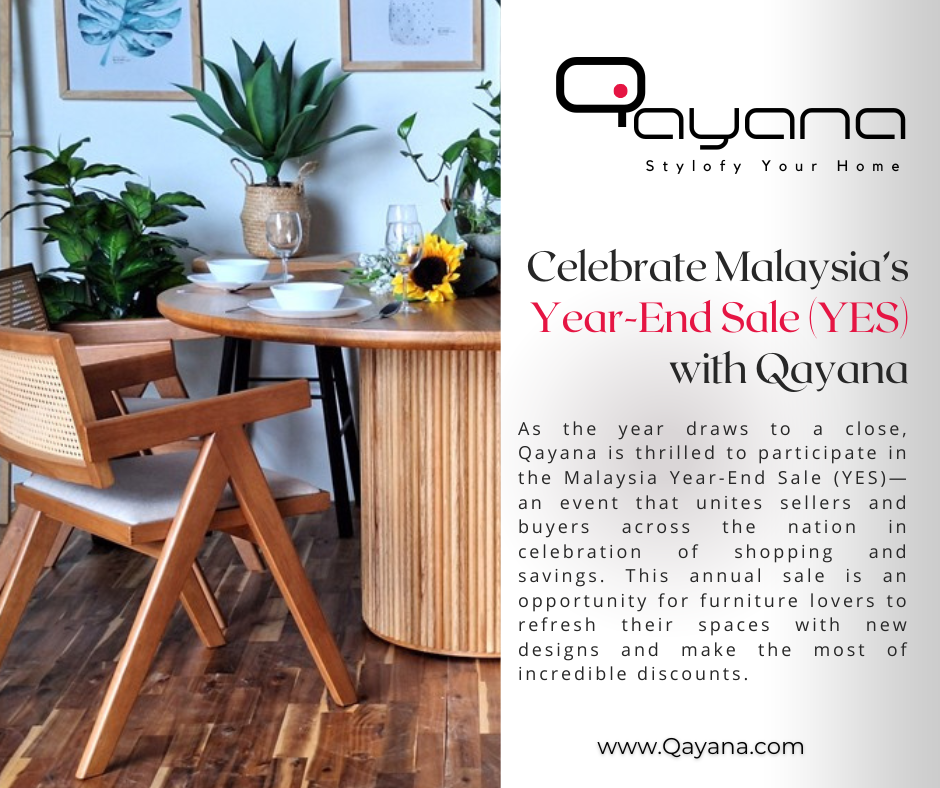 Celebrate Malaysia’s Year-End Sale (YES) with Qayana