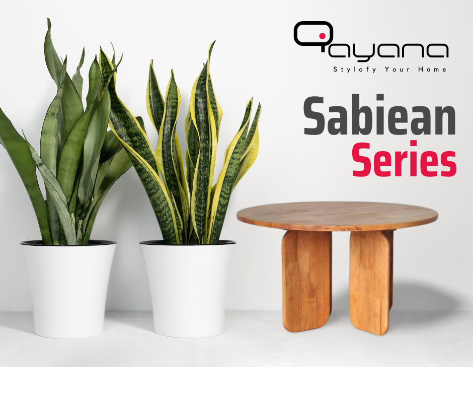 Redefining Furniture with Health-Conscious Finishing – The Qayana Sabiean Series